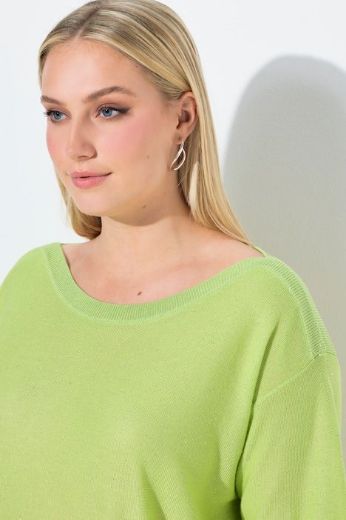 Moda za polnejše Pulover kratkih rukava šireg kroja plus velikost, xxl, Ulla Popken in Johann Popken (JP1880)