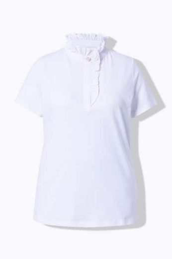 Moda za polnejše Majica kratkih rukava s ukrasom plus velikost, xxl, Ulla Popken in Johann Popken (JP1880)