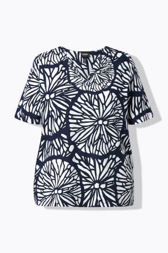 Moda za polnejše Majica kratkih rukava plus velikost, xxl, Ulla Popken in Johann Popken (JP1880)