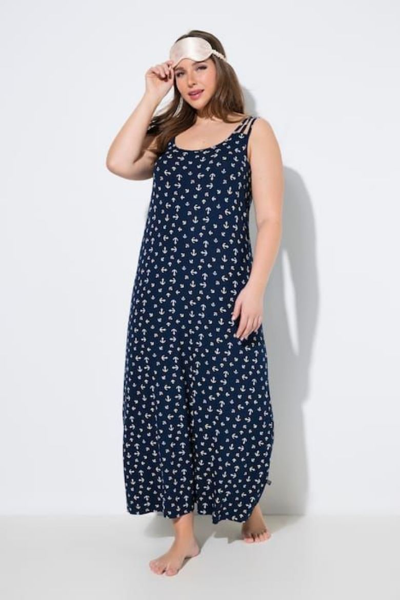 Moda za polnejše Spavaćica bez rukava okruglog izreza plus velikost, xxl, Ulla Popken in Johann Popken (JP1880)