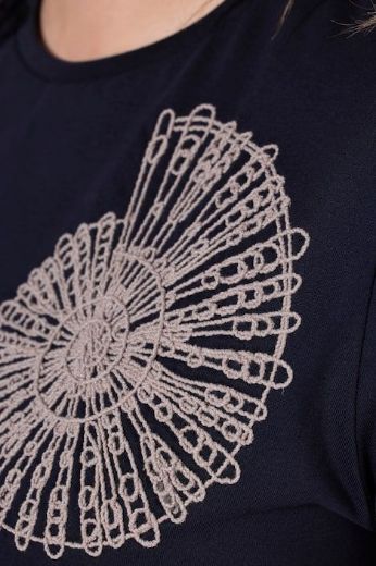 Moda za polnejše Majica kratkih rukava plus velikost, xxl, Ulla Popken in Johann Popken (JP1880)