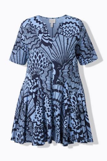 Moda za polnejše Majica kratkih rukava s izrezom plus velikost, xxl, Ulla Popken in Johann Popken (JP1880)