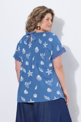 Moda za polnejše Majica kratkih rukava pamučna plus velikost, xxl, Ulla Popken in Johann Popken (JP1880)