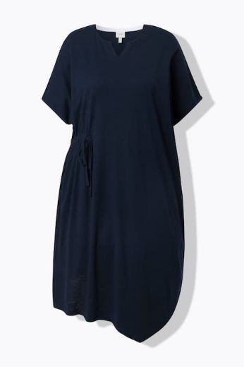 Moda za polnejše Haljina midi kratkih rukava pamučna plus velikost, xxl, Ulla Popken in Johann Popken (JP1880)