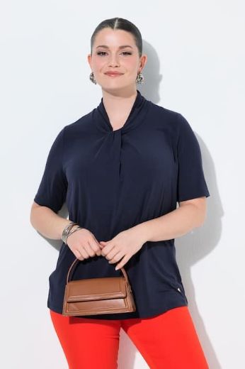 Moda za polnejše Majica kratkih rukava plus velikost, xxl, Ulla Popken in Johann Popken (JP1880)