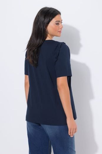 Moda za polnejše Majica kratkih rukava A kroja okruglog izreza plus velikost, xxl, Ulla Popken in Johann Popken (JP1880)