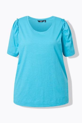 Moda za polnejše Majica kratkih rukava A kroja okruglog izreza plus velikost, xxl, Ulla Popken in Johann Popken (JP1880)