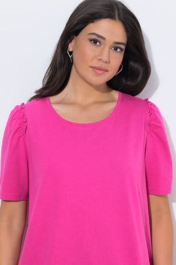 Moda za polnejše Majica kratkih rukava A kroja okruglog izreza plus velikost, xxl, Ulla Popken in Johann Popken (JP1880)