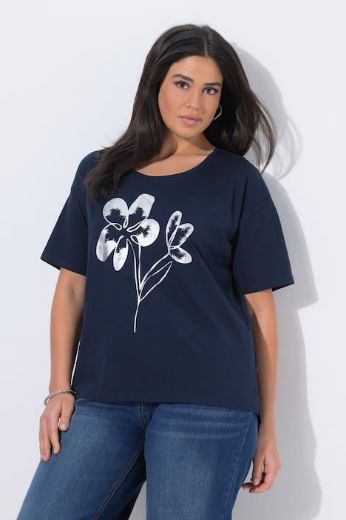 Moda za polnejše Majica kratkih rukava šireg kroja plus velikost, xxl, Ulla Popken in Johann Popken (JP1880)