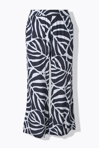 Moda za polnejše Hlače širokih nogavica elastičnog struka plus velikost, xxl, Ulla Popken in Johann Popken (JP1880)