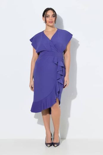 Moda za polnejše Bodi bez rukava V izreza plus velikost, xxl, Ulla Popken in Johann Popken (JP1880)