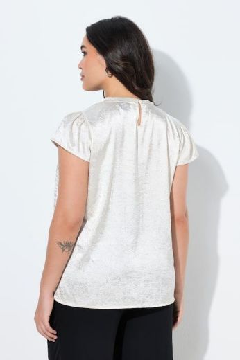 Moda za polnejše Bluza kratkih rukava A kroja plus velikost, xxl, Ulla Popken in Johann Popken (JP1880)