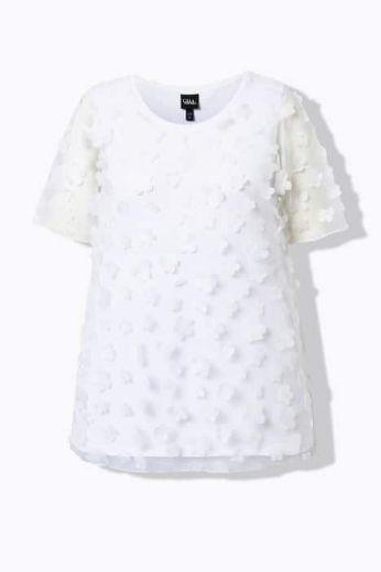 Moda za polnejše Majica kratkih rukava okruglog izreza plus velikost, xxl, Ulla Popken in Johann Popken (JP1880)