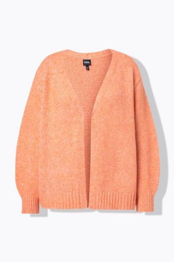 Moda za polnejše Kardigan pleteni otvorenog kroja plus velikost, xxl, Ulla Popken in Johann Popken (JP1880)