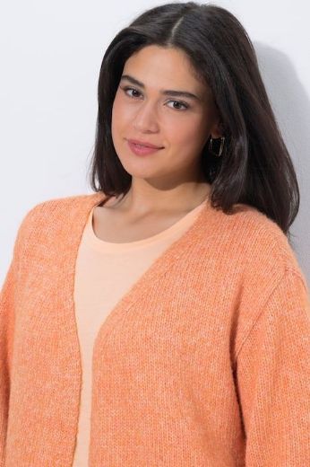 Moda za polnejše Kardigan pleteni otvorenog kroja plus velikost, xxl, Ulla Popken in Johann Popken (JP1880)