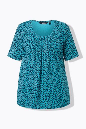 Moda za polnejše Majica kratkih rukava A kroja plus velikost, xxl, Ulla Popken in Johann Popken (JP1880)