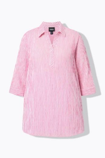 Moda za polnejše Bluza 3/4 rukava A kroja plus velikost, xxl, Ulla Popken in Johann Popken (JP1880)