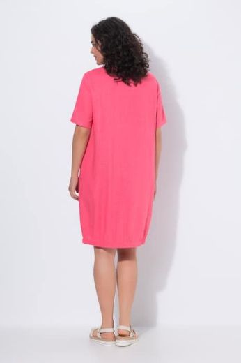 Moda za polnejše Haljina midi kratkih rukava A kroja plus velikost, xxl, Ulla Popken in Johann Popken (JP1880)