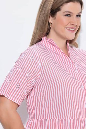 Moda za polnejše Haljina maxi kratkih rukava A kroja plus velikost, xxl, Ulla Popken in Johann Popken (JP1880)