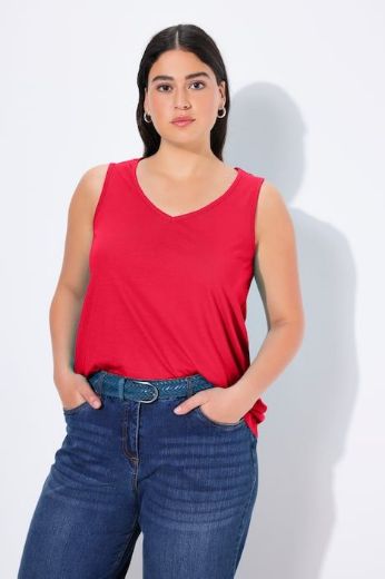 Moda za polnejše Top V ovratnika plus velikost, xxl, Ulla Popken in Johann Popken (JP1880)