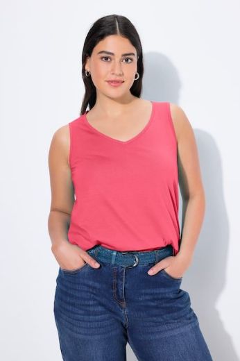 Moda za polnejše Top V ovratnika plus velikost, xxl, Ulla Popken in Johann Popken (JP1880)