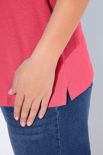 Moda za polnejše Top V ovratnika plus velikost, xxl, Ulla Popken in Johann Popken (JP1880)