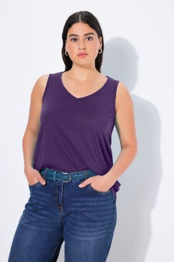 Moda za polnejše Top V ovratnika plus velikost, xxl, Ulla Popken in Johann Popken (JP1880)