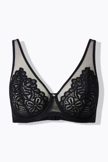 Moda za polnejše Grudnjak sa žicom i čipkom plus velikost, xxl, Ulla Popken in Johann Popken (JP1880)