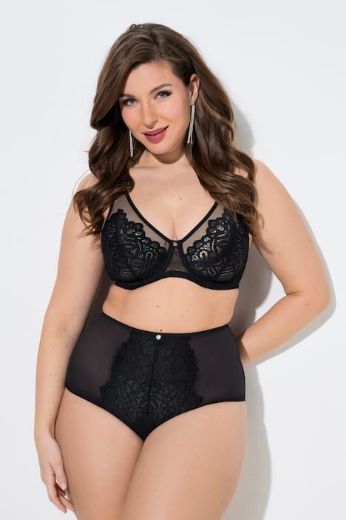 Moda za polnejše Gaćice maxi s čipkom plus velikost, xxl, Ulla Popken in Johann Popken (JP1880)