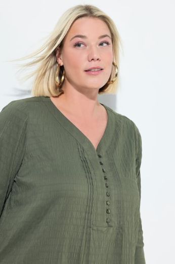 Moda za polnejše Bluza 3/4 rukavi plus velikost, xxl, Ulla Popken in Johann Popken (JP1880)