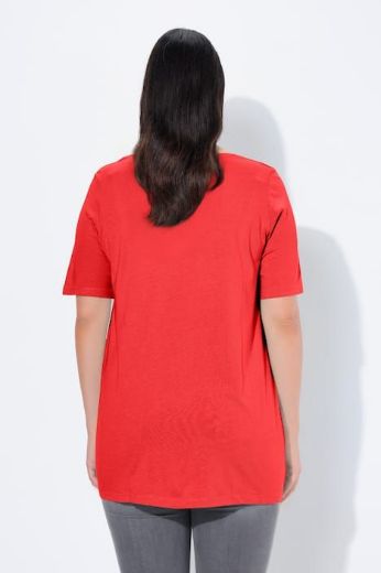 Moda za polnejše Majica s naborima duži model plus velikost, xxl, Ulla Popken in Johann Popken (JP1880)