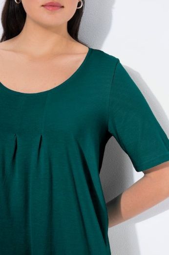 Moda za polnejše Majica s naborima duži model plus velikost, xxl, Ulla Popken in Johann Popken (JP1880)