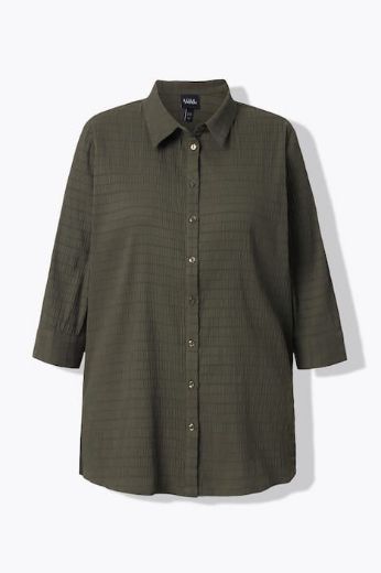 Moda za polnejše Košulja 3/4 rukavi plus velikost, xxl, Ulla Popken in Johann Popken (JP1880)