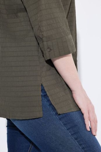 Moda za polnejše Košulja 3/4 rukavi plus velikost, xxl, Ulla Popken in Johann Popken (JP1880)