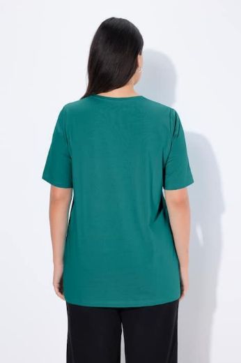 Moda za polnejše Majica A kroj V ovratnik plus velikost, xxl, Ulla Popken in Johann Popken (JP1880)