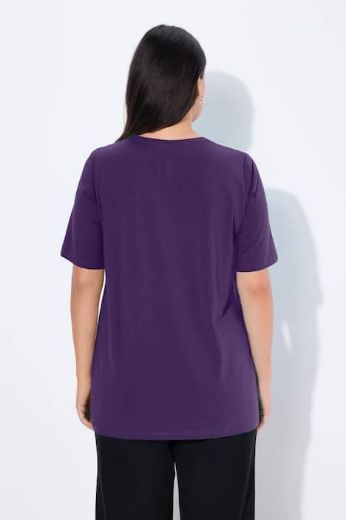 Moda za polnejše Majica A kroj V ovratnik plus velikost, xxl, Ulla Popken in Johann Popken (JP1880)