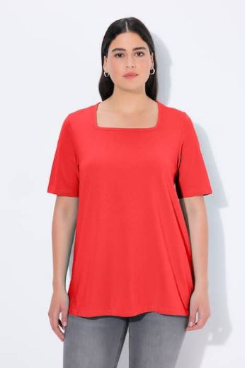 Moda za polnejše Majica kratkih rukava A kroja plus velikost, xxl, Ulla Popken in Johann Popken (JP1880)