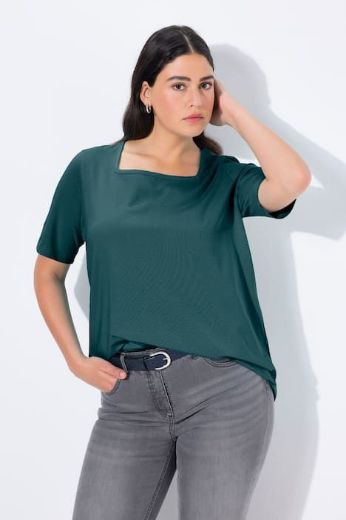 Moda za polnejše Majica kratkih rukava A kroja plus velikost, xxl, Ulla Popken in Johann Popken (JP1880)