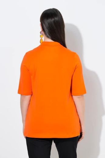 Moda za polnejše Majica Polo kratkih rukava plus velikost, xxl, Ulla Popken in Johann Popken (JP1880)