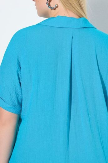 Moda za polnejše Haljina kratkih rukava A kroja plus velikost, xxl, Ulla Popken in Johann Popken (JP1880)