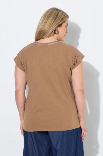 Moda za polnejše Majica kratkih rukava V ovratnika plus velikost, xxl, Ulla Popken in Johann Popken (JP1880)
