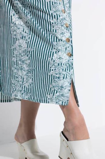 Moda za polnejše Haljina maxi cvjetnog uzorka plus velikost, xxl, Ulla Popken in Johann Popken (JP1880)