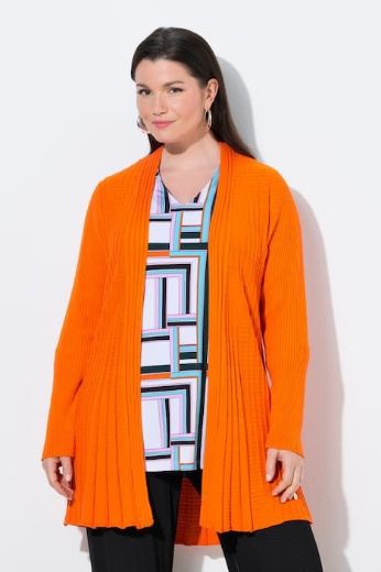 Moda za polnejše Kardigan dugih rukava A kroja plus velikost, xxl, Ulla Popken in Johann Popken (JP1880)