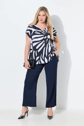 Moda za polnejše Hlače elastičnog struka širokih nogavica plus velikost, xxl, Ulla Popken in Johann Popken (JP1880)