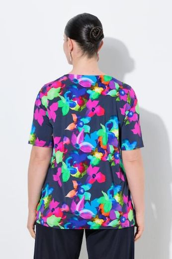 Moda za polnejše Majica kratkih rukava okruglog ovratnika plus velikost, xxl, Ulla Popken in Johann Popken (JP1880)