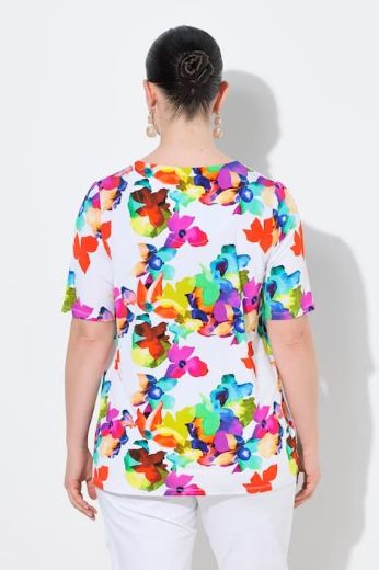 Moda za polnejše Majica kratkih rukava okruglog ovratnika plus velikost, xxl, Ulla Popken in Johann Popken (JP1880)