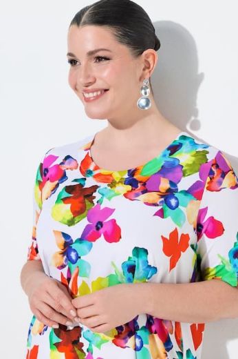 Moda za polnejše Majica kratkih rukava okruglog ovratnika plus velikost, xxl, Ulla Popken in Johann Popken (JP1880)