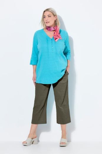 Moda za polnejše Hlače skraćenih širokih nogavica plus velikost, xxl, Ulla Popken in Johann Popken (JP1880)