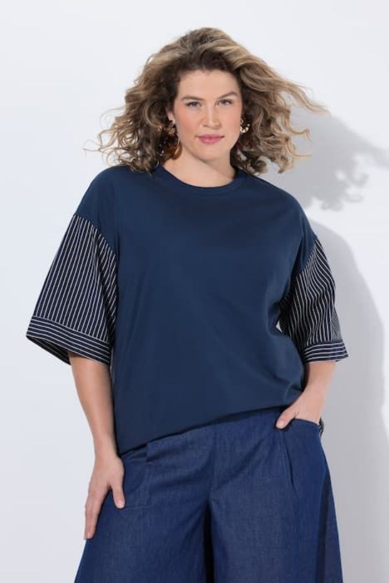 Moda za polnejše Majica 3/4 rukava plus velikost, xxl, Ulla Popken in Johann Popken (JP1880)