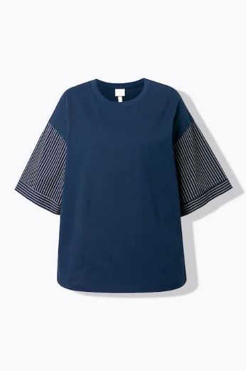 Moda za polnejše Majica 3/4 rukava plus velikost, xxl, Ulla Popken in Johann Popken (JP1880)